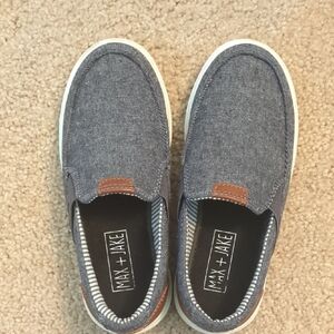 Max + Jake Kids Blue Slip-On Shoes